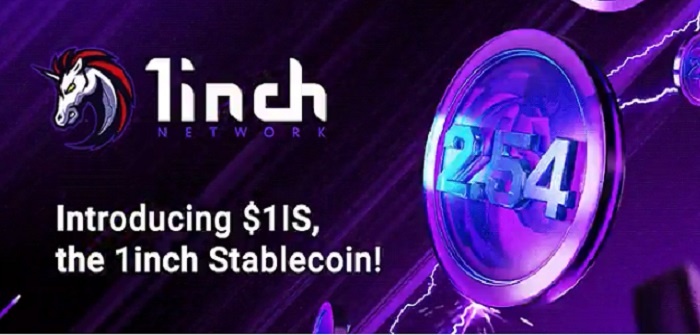 L’échange crypto décentralisé 1inch Network annonce le lancement de son stablecoin 1IS