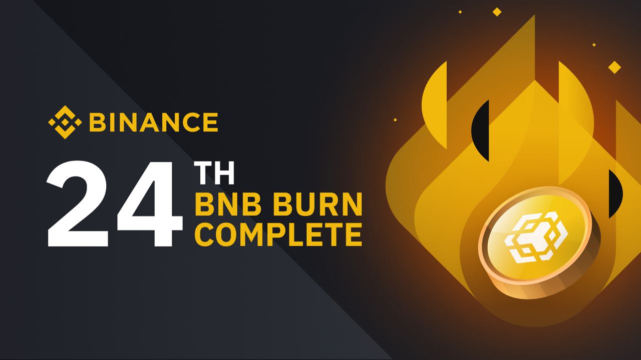 24e BNB Burn, Binance a brûlé près de 2 millions de jetons BNB