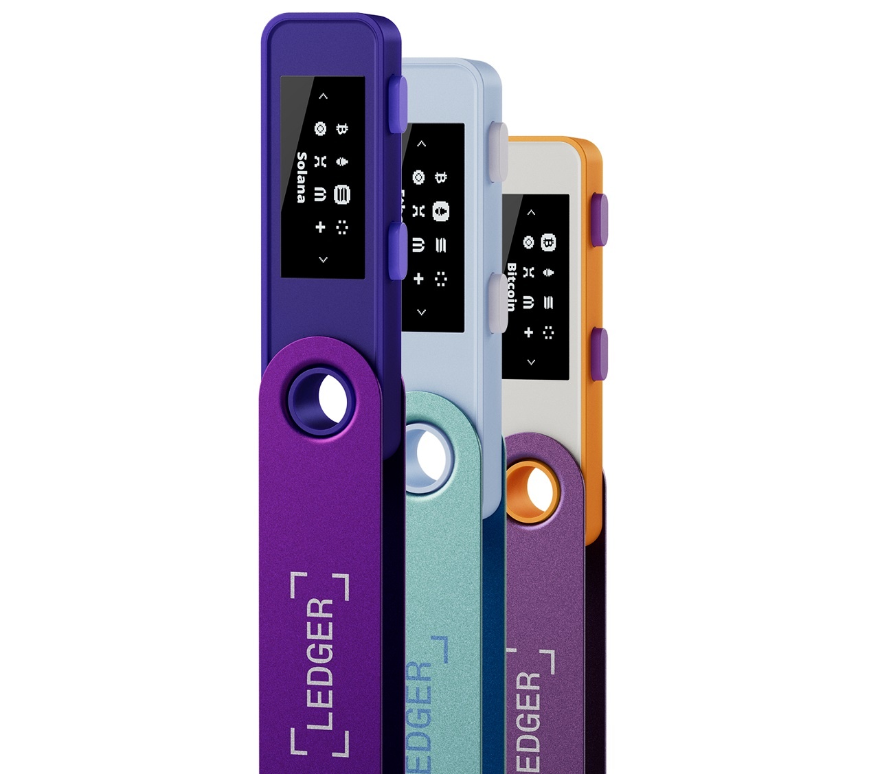 Les crypto wallets Ledger Nano X et Nano S Plus sont disponibles dans 3 nouvelles couleurs