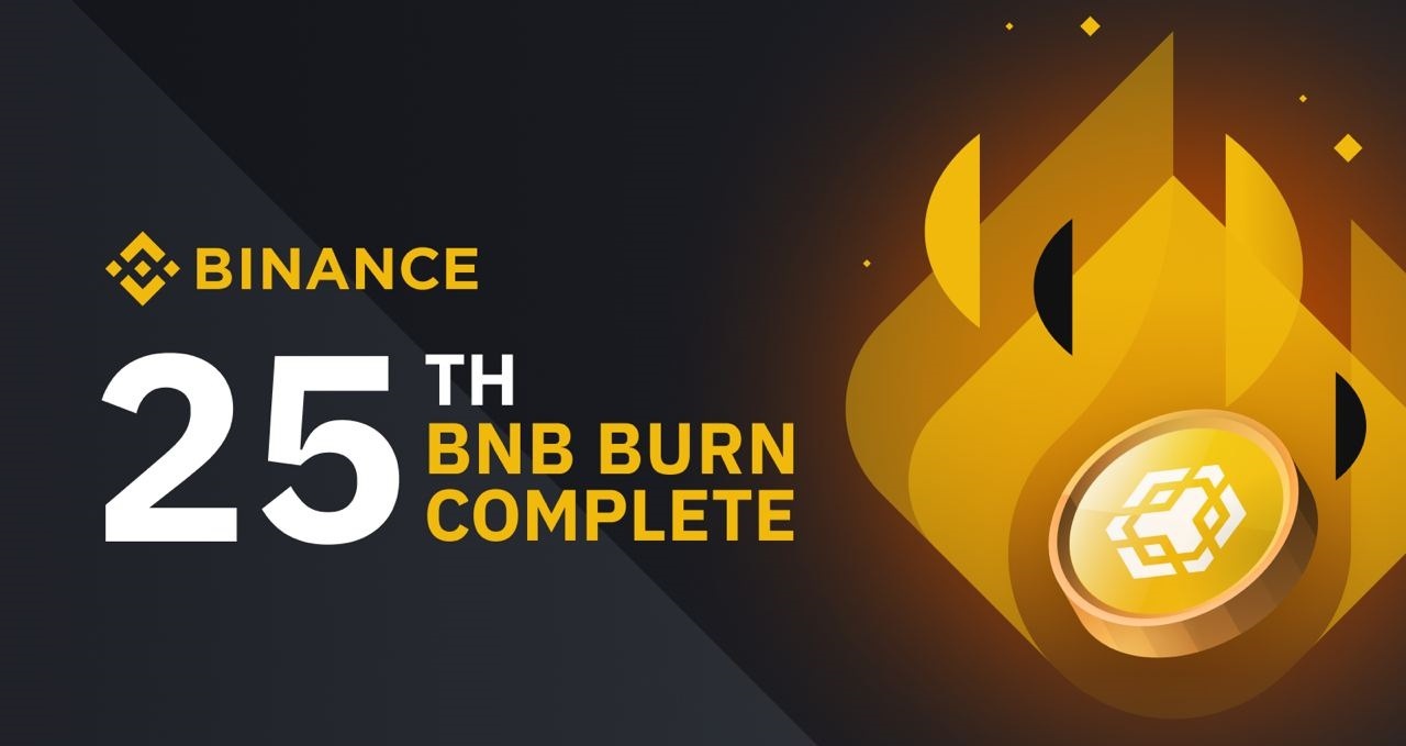 Pour son 25e BNB Burn, l'échange crypto Binance a fait disparaître 2,14 millions de BNB