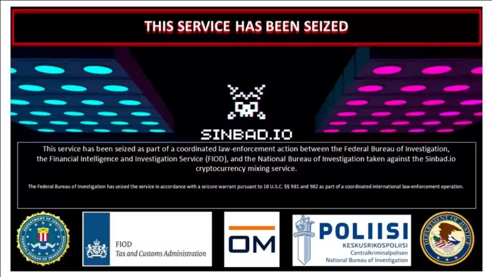 Les autorités américaines ont saisi le site du mélangeur de crypto-monnaie Sinbad utilisé notamment par des hackers nord-coréens