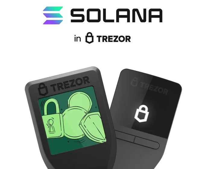 Les portefeuilles crypto Trezor Model T et Trezor Safe 3 prennent désormais en charge Solana (SOL) ainsi que tous les jetons SPL