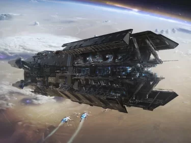 Un vaisseau spatial "Titan Ship" du jeu blockchain Star Atlas vendu pour 5 millions de dollars