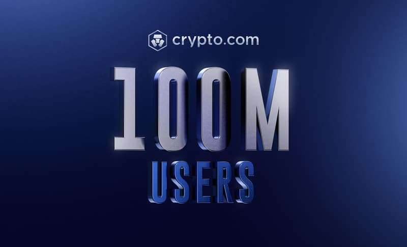 La plateforme de trading CryptoCom a atteint 100 millions d