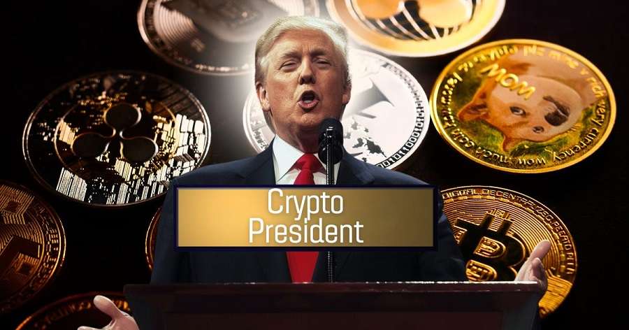 Donald Trump se présente comme le Président Crypto