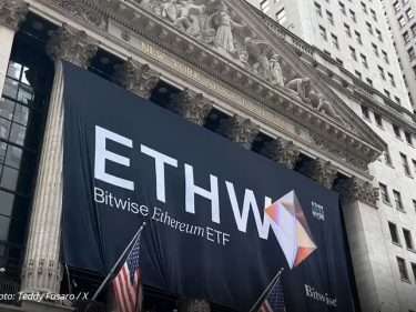 Bitwise fait la promotion de son ETF Ethereum (ETH) spot au-dessus de la bourse de New York