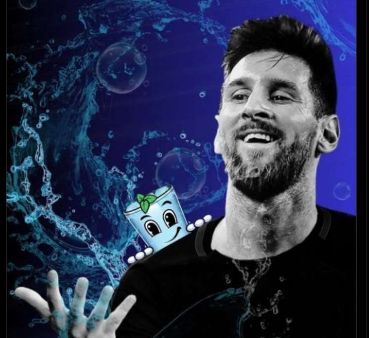 La star du football Lionel Messi a fait la promotion d