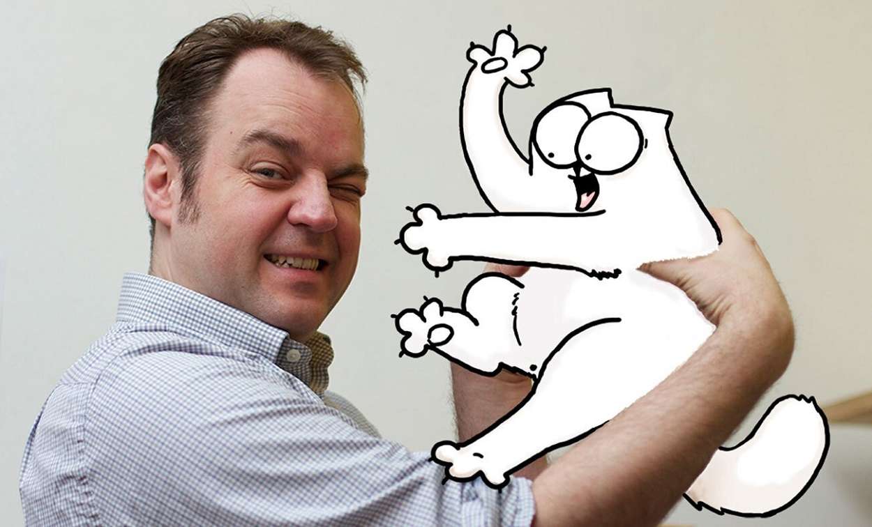 Simon Tofield, le créateur du chat du dessin annimé Simon’s Cat, apporte son soutien au mèmecoin CAT