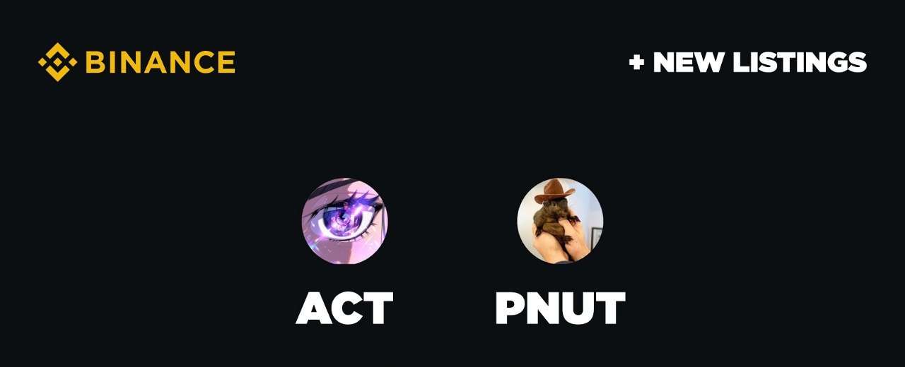 Binance va lister Act I The AI Prophecy (ACT) et Peanut the Squirrel (PNUT)