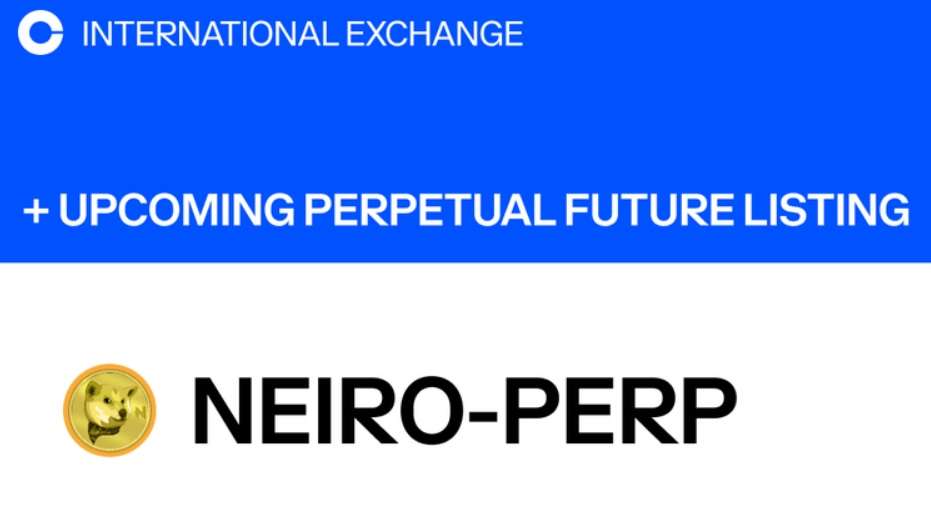 Le cours NEIRO explose à la hausse suite au listing des contrats futures First Neiro sur Coinbase International