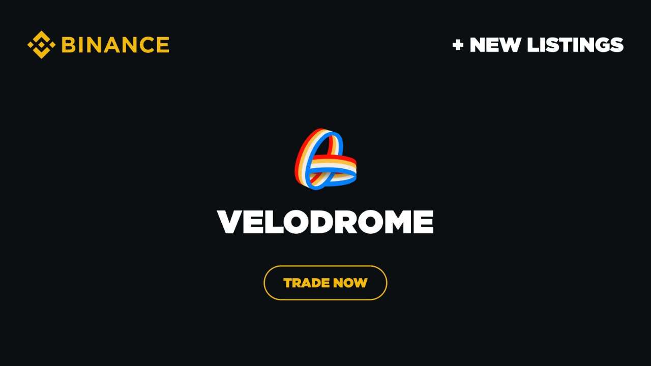 Binance a listé la cryptomonnaie Velodrome Finance (VELODROME)