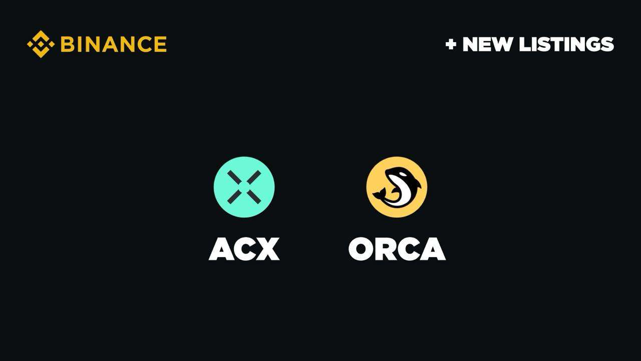 Binance a listé les crypto-monnaies Across Protocol (ACX) et Orca (ORCA)