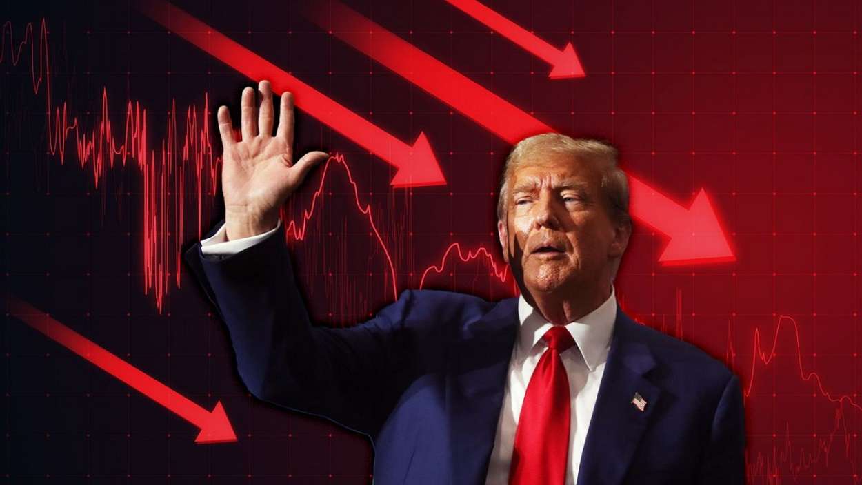 Chute des bourses et du cours Bitcoin (BTC) suite à la mise en place de nouveaux droits de douane par Donald Trump contre le Canada, le Mexique et la Chine